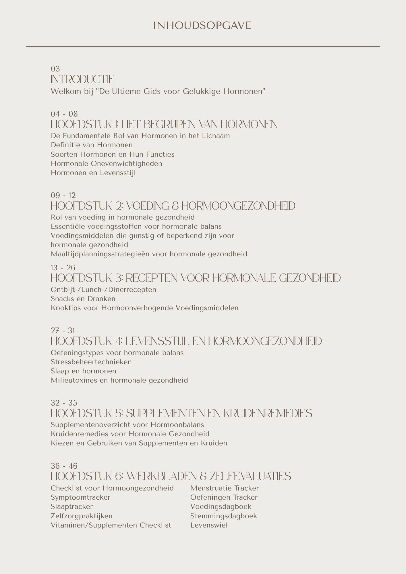 Beginners gids voor gelukkige hormonen